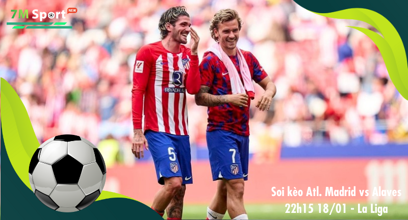 Đội hình dự kiến trước trận Atl. Madrid vs Alaves Đội hình dự kiến trước trận Atl. Madrid vs Alaves